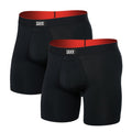 SAXX Underwear Co. Men's Multi-Sport Mesh Boxer Brief Fly 2 Pack