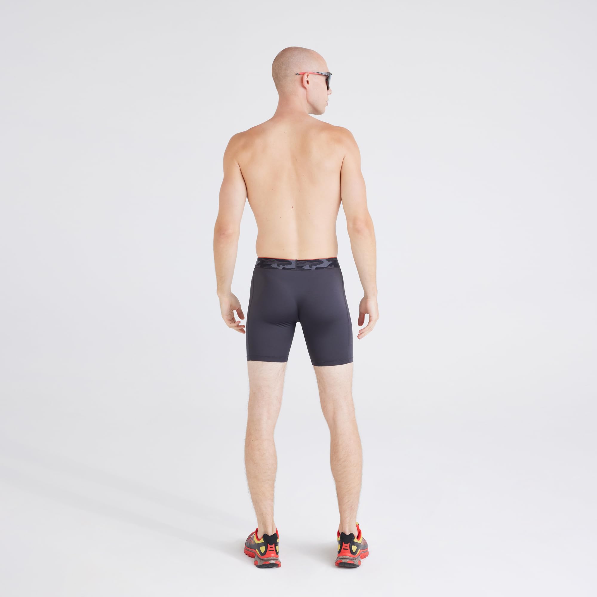 SAXX Underwear Co. Men's Multi-Sport Mesh Boxer Brief Fly 2 Pack